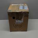 Sweetcrispy Countertop Ice Maker Machine, Portable Self-Cleaning Ice Machine with Ice Scoop, Basket and Handle, 9 Cubes in 6 Mins, 26.5lbs/24Hrs, 2 Sizes of Bullet Ice for Home Kitchen, Coal Black