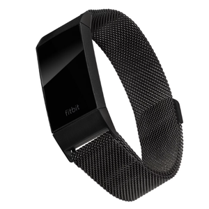 WITH it Stainless steel mesh band for use with FITBIT CHARGE 4 & CHARGE 3
