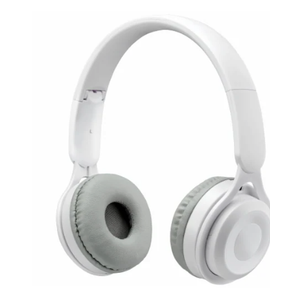 iLive Driver Built-in Microphone, Aux In, and On-Ear Controls Wireless Headphones - White