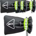 Outdoor Faucet Covers for Winter, Fetanten 9" H x 6" W Water Spigot Covers Winter Insulated Freeze Protection, Outside Hose Bib Covers Faucet Socks Backflow Cover (4 PCS) (Black)