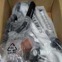 SEREED Toddler Balance Bike 2 Year Old, No Pedal Kids Toy Bike for 2-5 Years Old, Tool-Free Adjustment, Gift for 2-3 Boys Girls, Customize Plate with 3pcs Stickers (White)