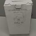 1pcs Gold Cutlery Stand, Stainless Steel Silverware Holder Kitchen Hanging Tableware Storage Rack, Holds 24pcs, Lightweight and easy to move