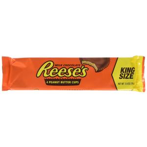 Reese's Peanut Butter Cup King Size 2.8 oz, 24/Box (EXP 08/01/26)