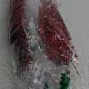 30 Pcs Artificial Christmas Tree Picks and Sprays Glitter Berry Stem Branches Holly Floral Picks Twigs Christmas Tree Ornaments for DIY Xmas Wreath Vase Filler Decorations(Red)