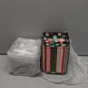 Potchen 50 Pack Christmas Charcuterie Boxes with Clear Lids  Red & Green Plaid Snowflake Design Boxes with Window for Cookies, Candy, and Mini Cakes  Ideal for Gift Giving & Bakery Packaging