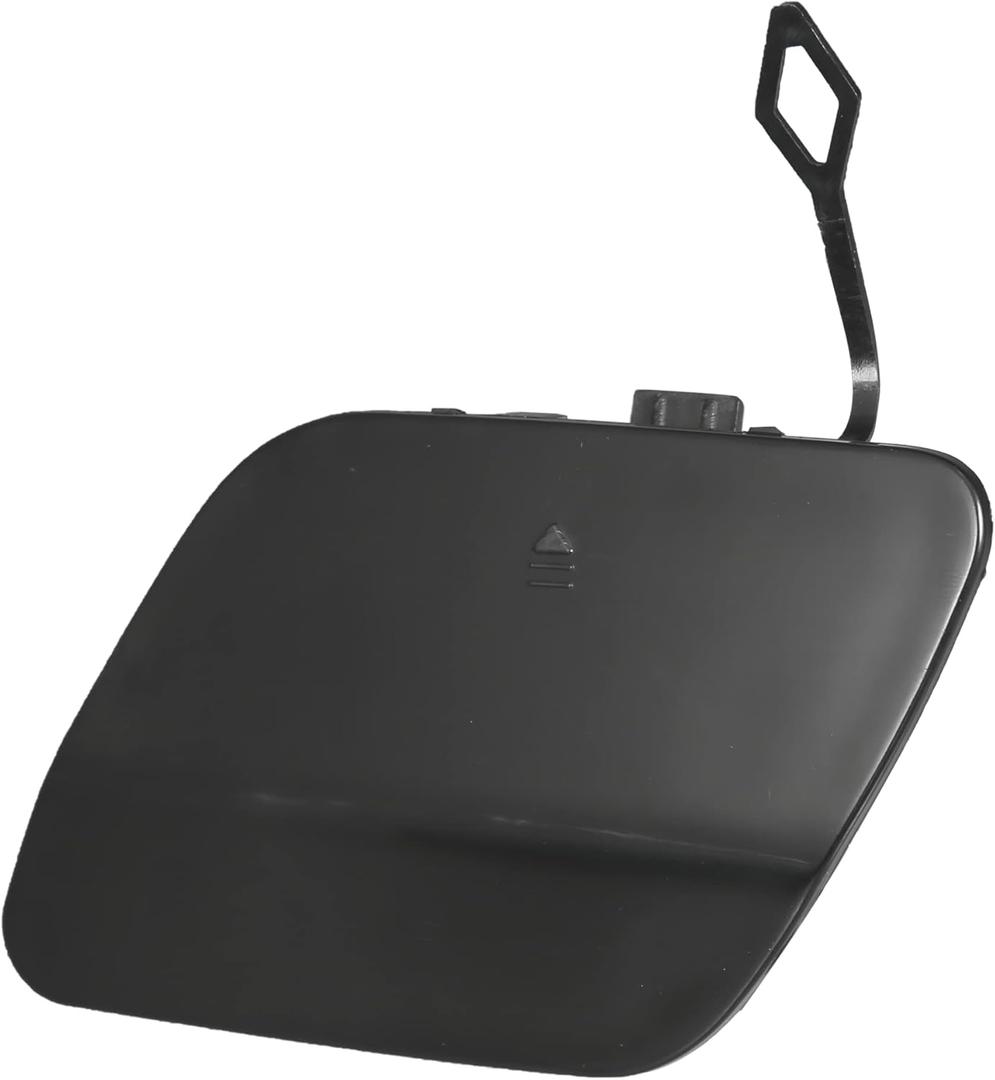 X AUTOHAUX Rear Bumper Tow Hook Cover for Mercedes-Benz C300 C400 2015 Car Trailer Hook Cover 2058850224 Black