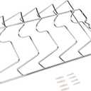 Generic Pot Lid Organizer, 5 Tier Kitchen Cabinet Storage Rack Holder, Stable Cabinet Hanging Type Pots and Pans Organizer For Kitchen Storage, Generic2dei8gfn15