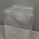 7 x 7 x 4 Inches Paper Cake Boxes with Clear Lids, 20 Pack Disposable Charcuterie Boxes Square Food Containers for 4-6 Inch Cake, Dessert, Pie, Cupcake, Bakery (White)