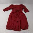 Jessica Howard Womens Mini Knit Lined Casual Long Sleeve Daytime Dress 24W