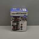 Hamilton Beach Electric Burr Coffee Grinder with Large 16oz Hopper & 18 Settings For 2-14 Cups, Stainless Steel (80385)