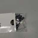 #8 x 1-1/2" Wood Screw 100Pcs 18-8 (304) Stainless Steel Pan Head Fast Self Tapping Drywall Screws Black Oxide by SG TZH