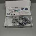 DOILIESE Shower Head with Handheld Shower Head with ON/Off Switch, 3-Modes Shower Head with Hose, Chrome Finish