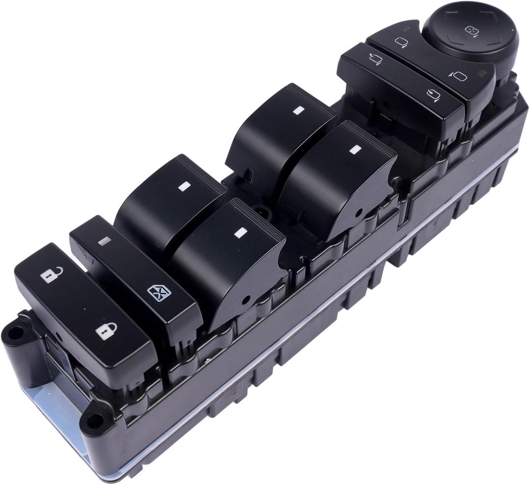 GELUOXI Driver Side Power Window Switch Replacement for Chevy Silverado 1500 2500 3500 Avalanche Suburban Tahoe 2007-2014 GMC Cadillac Escalade 2007-2014 20835553