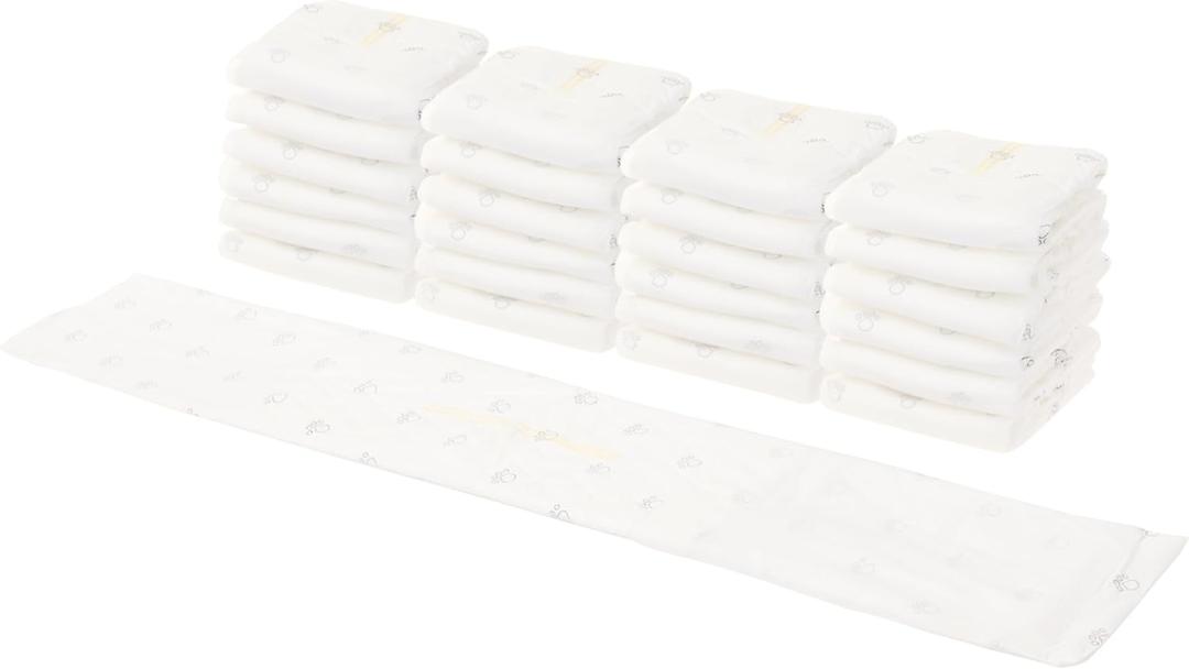 Amazon Basics Male Dog Diapers, 30 Count, Small (12-18" Waist), Ultra Absorbent Disposable Wrap with Secure Fit, Leakproof and Comfortable