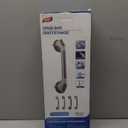 TAILI Grab Bars for Bathtubs and Showers 2 Pack Suction Grab Bar, Heavy Duty Shower Handle Removable Bath Handrails for Seniors and Elderly, Bathroom Safety Grip No Drilling Waterproof,Grey (16.8", Gray)