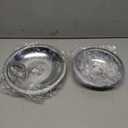 Drip Pan Set for Electric Stoves, 4-Pack - Burner Covers, Includes 2 Large (8 Inch) & 2 Small (6 Inch) Replacement Drip Bowls