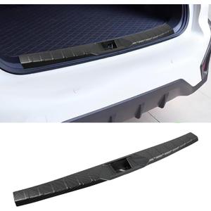 Interior Rear Bumper Protector for Subaru 2021-2025 Outback Car Accessories ABS Plastic Material Carbon Fiber Texture Resistant Trunk Door Entry Guards