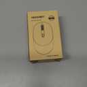 TECKNET Bluetooth Wireless Mouse, Bluetooth 5.2 & 2.4G USB-A Receiver, Compact & Portable, Silent Click, Ergonomic Symmetrical Design, 18-Month Battery, Adjustable DPI, Wide Compatibility - Black