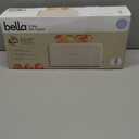 bella 2 Slice Slim Toaster, Fitsanywhere™ Kitchenware, 6 Setting Shade Control with Reheat & Cancel Buttons, Fits sourdough, 10” Long Slot, Anti Jam & Auto Shutoff, 900 Watt, Oatmilk