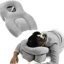 HSRG Face Down Pillow for Sleeping, Comfortable Ergonomic Head Neck Rest Pillow for Eye Surgery Recovery, Prone Pillow for Vitrectomy or Retinal Surgery, for Retinal Detachment Patients