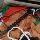 OurWarm 12FT Christmas Inflatables Outdoor Decorations, Giant Gingerbread Inflatable Christmas Blow Up Yard Decorations with 8 Led, Gingerbread Decorations for Outdoor Lawn Garden