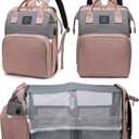 Houscly Diaper Bag Backpack with Changing Station: Pink Baby Bags for Girls Boys New Mom Gifts Paaleras Para Bebe Baby Girl Newborn Essentials Must Haves Baby Shower Gifts Baby Registry, Large
