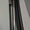 Whitmor Deluxe Adjustable Garment Rack - Rolling Clothes Organizer - Black and Chrome