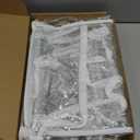 6 Packs Clear Zippered Storage Bags Sweater Moth Bags Plastic Storage for Blankets Clothes Bed Sheet Organizer with Zipper for Closet Linen Sweater Bed Sheet Clothes Pillow(12 x 12 x 12 Inch)