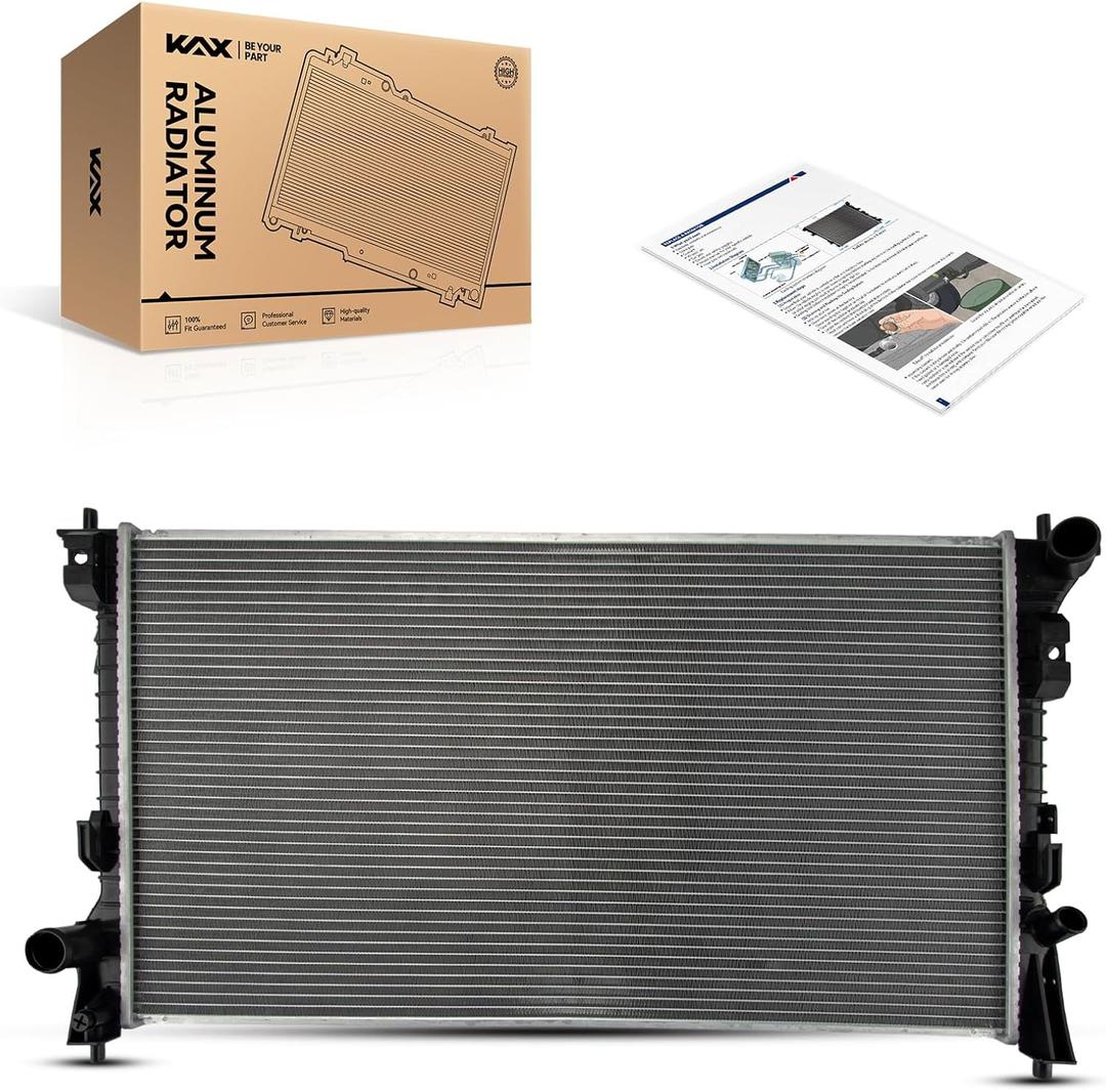 KAX CU2937 Engine Radiator Replacement, Compatible with 2007-2014 Edge, MKX, 2009-2012 Flex, MKT, 2009-2016 MKS, 2008-2019 Taurus, 2008-2009 Taurus X, Sable