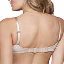 6 x 6pcs Women Ladies Soft Comfortable Back Bra 2 Hooks / 3 Hooks / 4 Hooks Band Extension Strap Extender, White/Black/Khaki