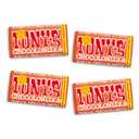 Tonys Chocolonely Belgian Milk Chocolate Candy Bar With Caramel & Sea Salt, Chocolate Bars for Snacks, Party Favors, or Gifts, 32% Cacao, Made From Quality Fairtrade Cocoa, 4 Bars, 6.35 Oz Each (EXP 03/05/27)