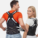 Posture Corrector for Women & Men, Back Brace Advanced Full Back Support for Upper & Lower Back Pain Relief, Spine, Neck, and Hump, XStyle MedicalGrade Lumbar Support System with Adjustable Shoulder Straightener and Breathable Design for Long Sitting, L