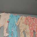 Gerber Baby Girls' 4-Pack Footed Pajamas (9 Months, Love Llamas Pink)