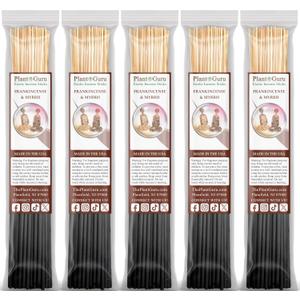 Frankincense and Myrrh Incense Sticks 500 Pack 11" Bulk Wholesale - Smooth and Clean Long Burn Time, 45 to 60 Minutes.