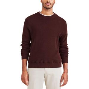 Dockers Men's Regular Fit Long Sleeve Crewneck Sweater
 (Regular Fit), L