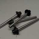 Tandefio 4 Pcs Universal Sink Overflow Pipe Stainless Steel Sink Stopper Strainer Pipe Overflow Plug Bathroom Pipes Fittings for Commercial 1", 1-1/4", 1-1/2" Drain