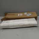LazBlinds No Drill Cordless Roman Shades for Windows, 21" W x 48" H, White