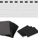 32Pack 2 Car Garage Kits Magnetic Panels Sheets Fake Faux Magnetic Windows Hardware Decorative Decor for Metal Door(Size 6" x 4") All Season Weather Resistantce