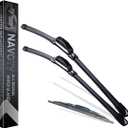 3 Wipers Factory Replacement for Chrysler Town & Country 2008-2016 /Dodge Grand Caravan 2008-2020 Original Equipment Windshield Wiper Blades Set 26"+20"+16" (Set of 3) U/J HOOK (26"+20"+16" J Front Wiper +Rear Wiper)