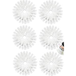 Palm Brush Refills for OXO Soap Dispensing Dish Brush - 6 Pack Cleaning Replacement Brush Head for OXO Palm Brush