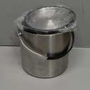 3.2L Double Wall Stainless Steel Ice Bucket with Lid,Scoop, Updated Insulated Ice Bucket for Cocktail Bar and Parties