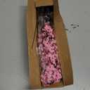 Yastouay Pink Fake Flowers Artificial Flowers, 5 Pcs Real Touch Silk Flowers Faux Artificial Flowers for Decorations, Babys Breath Artificial Flowers Bulk for Spring Decor Floral Arrangement