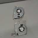 Replacement New CPU and GPU Cooling Fan for Dell Precision 17 7710 M7710 M7720 Series EG75150S1-C030-S9A and EG75150S1-C040-S9A NS75C05-15A07 NS75C06-15A08 0YJNJK 0VNPPK YJNJK VNPPK Fan