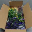 Yastouay Artificial Flowers for Outdoors UV Resistant, 27 Bundles Realistic Outdoor Artificial Plants & Flowers, Fake Outdoor Flowers Plants for Front Porch Window Box Garden Decoration