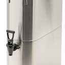 Winco SSBD-5 Stainless Steel Ice Tea Dispenser, 5-Gallon,Medium
