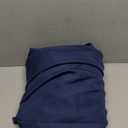 BRILLMAX 1 Pack Navy Blue Tablecloths for 1 Foot Rectangle Tables 90 x 132 Inch - 6ft Rectangular Bulk Linen Polyester Fabric Washable Cloth Cover for Wedding Reception Banquet Birthday Party