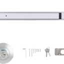 Brinks Commercial Rim Panic Exit Device with Storeroom Lever Trim, Aluminum - UL Listed Emergency Exit Hardware for Businesses