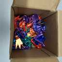 6pcs 3D Printed Dinosaur Skeletons, T-Rex Fidget Toys,3D Printed Dragon Animals Toys,Dragon Toy Kids Girl,Dinosaur Toys for Kids 5-7 Desk Gifts