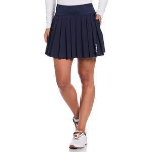 Callaway Womens High Waist Solid Skort (X-Small, Peacoat)