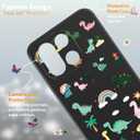 for OnePlus 15 Case 5G Phone Minimalist Slim TPU Flexible Protective Cover Ultra-Thin Silicone Cute Protective Case (Dinosaur World with Holder)